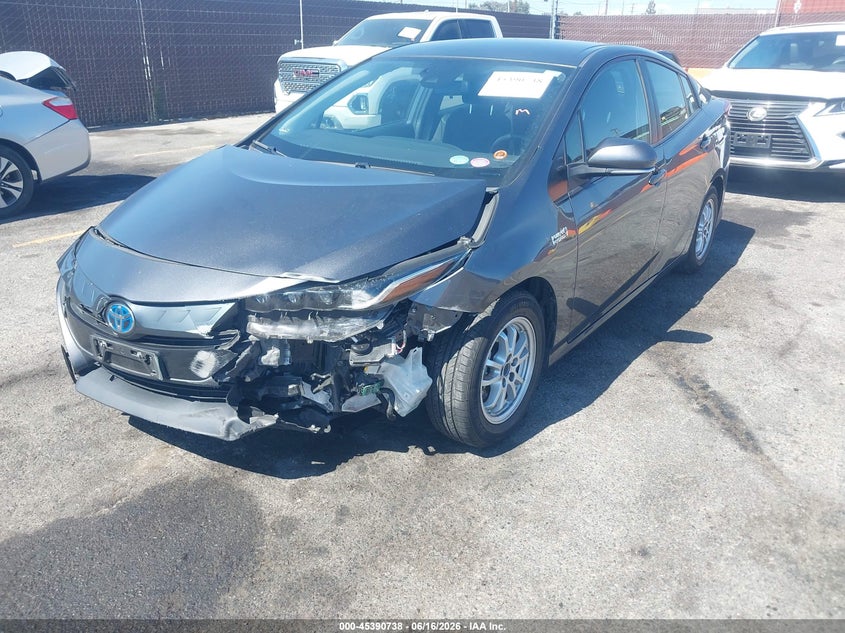 2021 Toyota Prius Prime Le JTDKAMFP9M3176566 photo 1