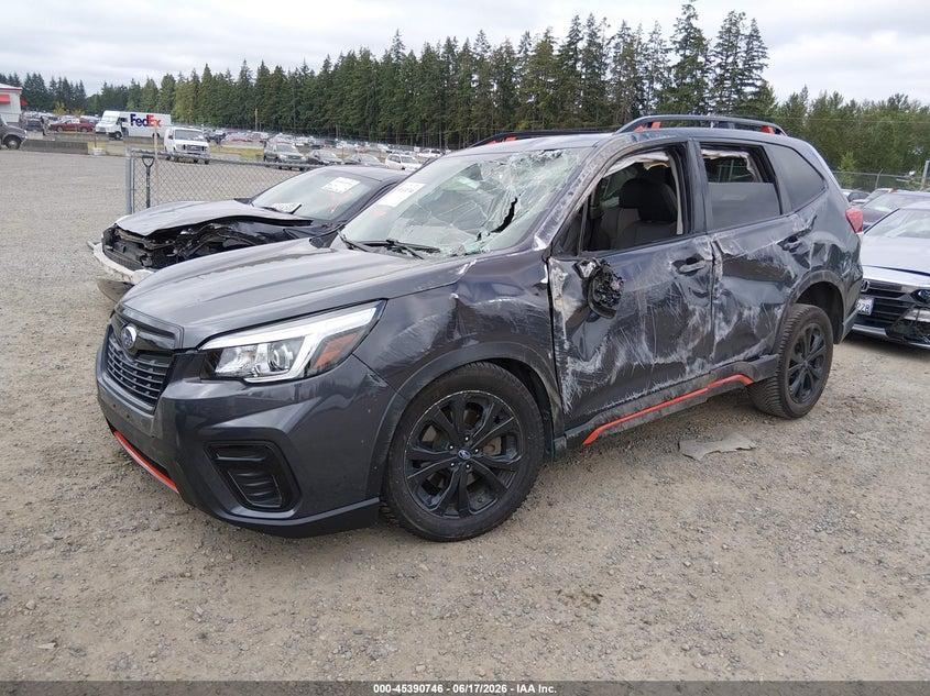 2020 Subaru Forester Sport JF2SKARC2LH447328 photo 1