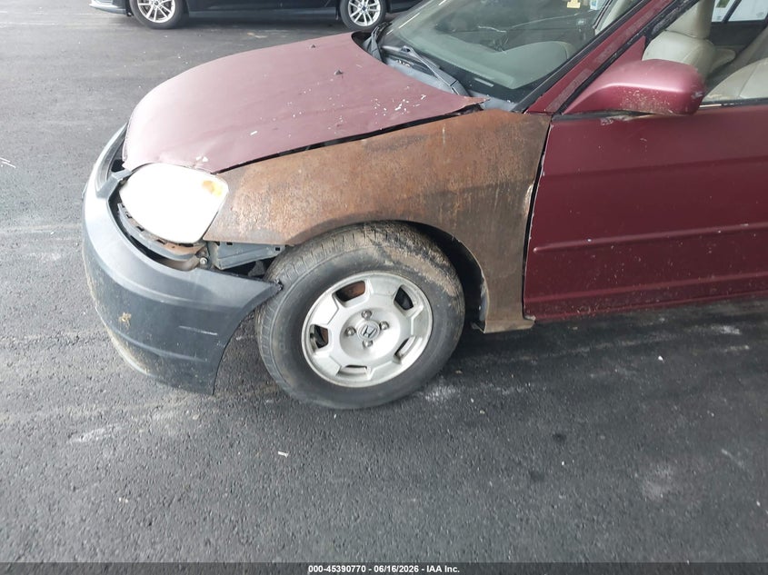 2002 HONDA CIVIC auction photo 6
