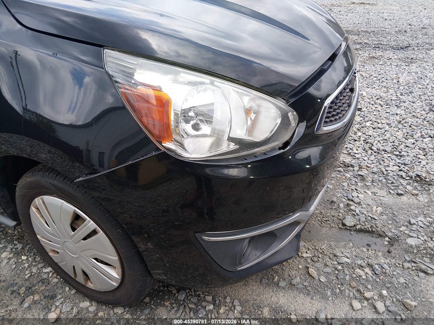 2017 Mitsubishi Mirage Es VIN: ML32A3HJ0HH000245 Lot: 45390781