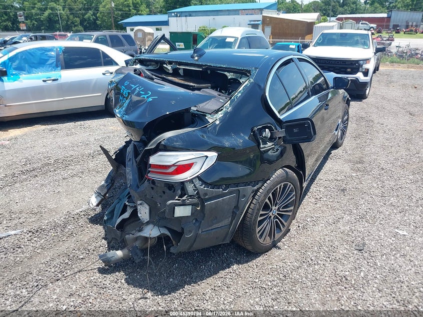 Vin: wbaja5c56kbx86283, lot: 45888797, bmw 530i 20194