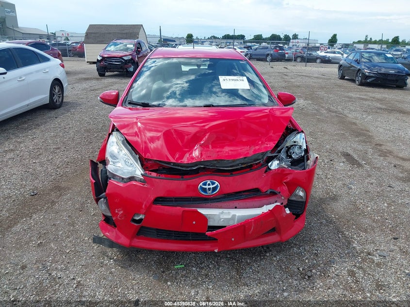 2014 Toyota Prius C One VIN: JTDKDTB38E1574742 Lot: 45390838
