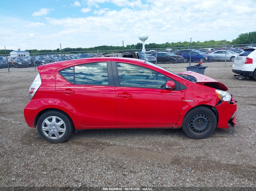 2014 Toyota Prius C One VIN: JTDKDTB38E1574742 Lot: 45390838