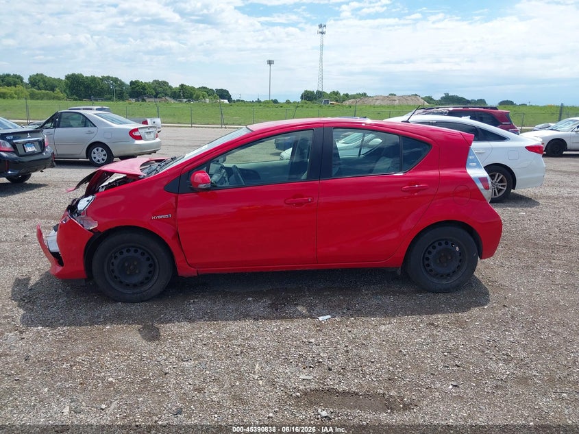 2014 Toyota Prius C One VIN: JTDKDTB38E1574742 Lot: 45390838