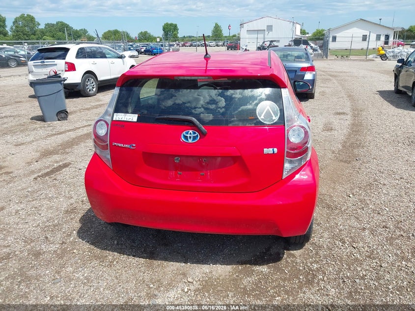2014 Toyota Prius C One VIN: JTDKDTB38E1574742 Lot: 45390838
