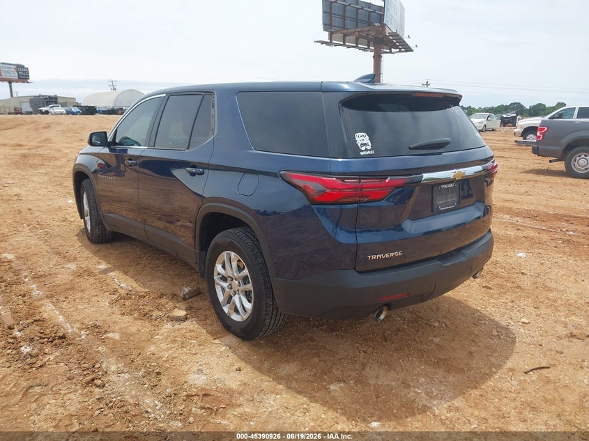 2022 CHEVROLET TRAVERSE auction photo 3