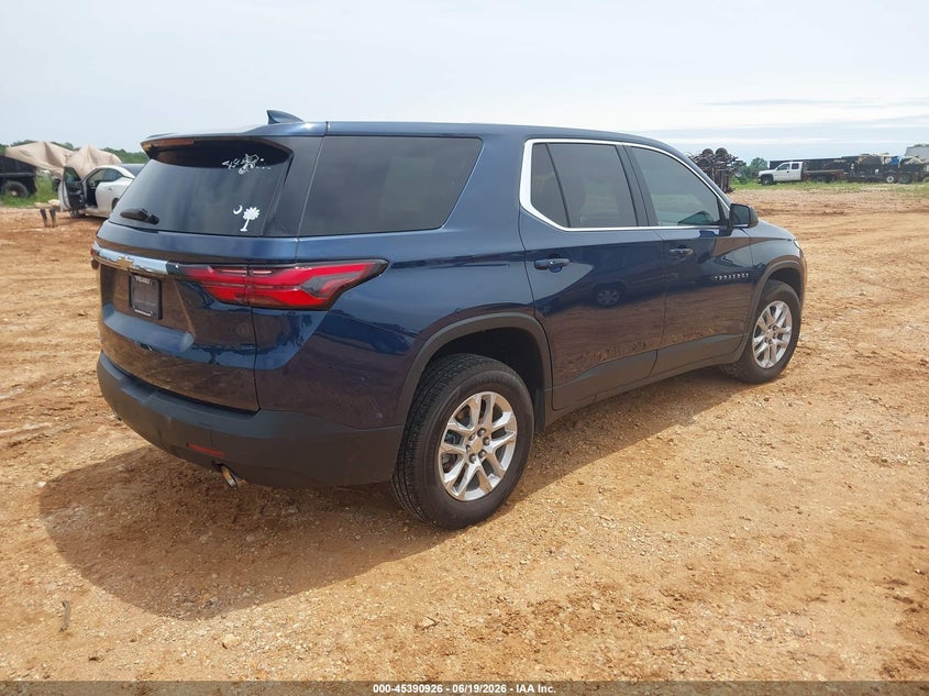 2022 CHEVROLET TRAVERSE auction photo 4