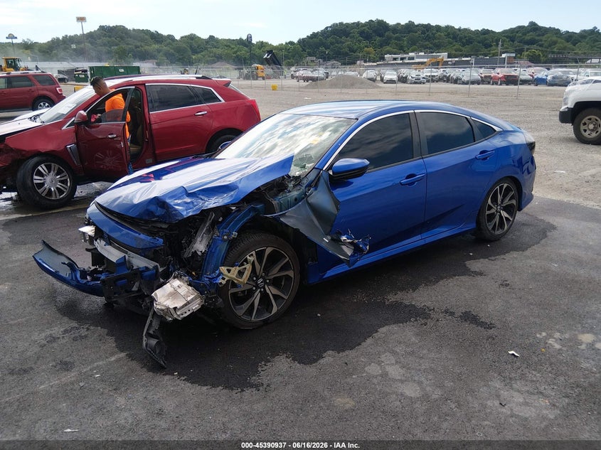 2021 HONDA CIVIC auction photo 2