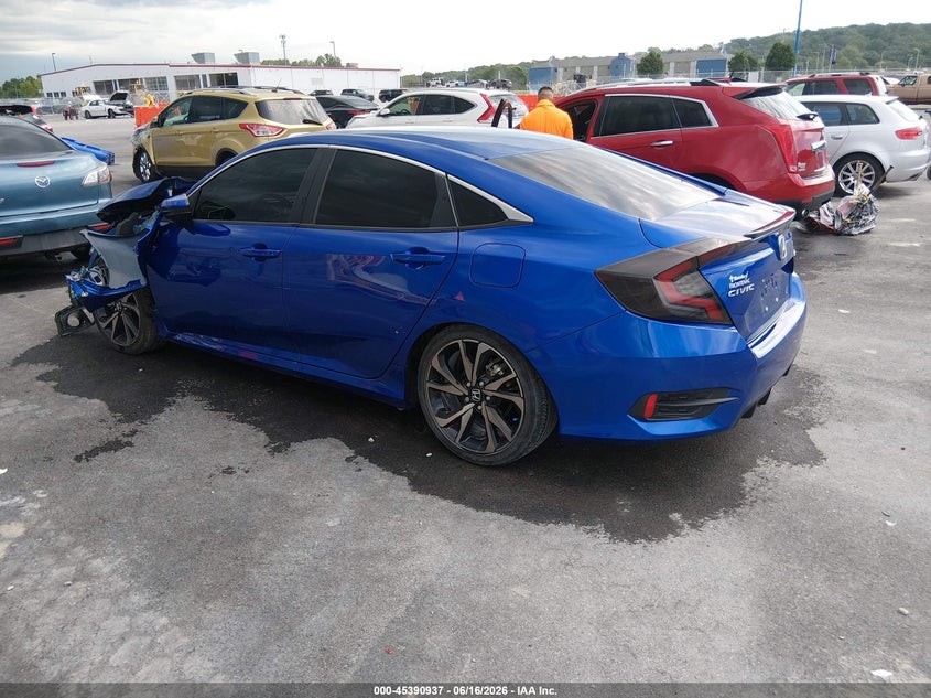 2021 HONDA CIVIC auction photo 3