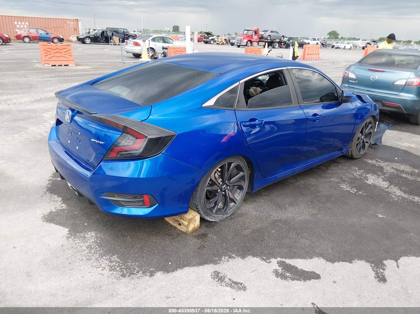 2021 HONDA CIVIC auction photo 4