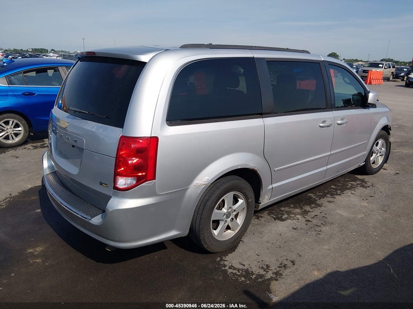 Vin: 2c4rdgcg3cr263140, lot: 45888949, dodge grand caravan sxt 20124