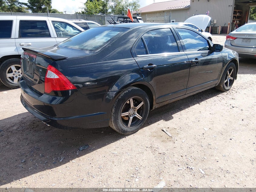Vin: 3fahp0ha2br105790, lot: 45888968, ford fusion se 20114
