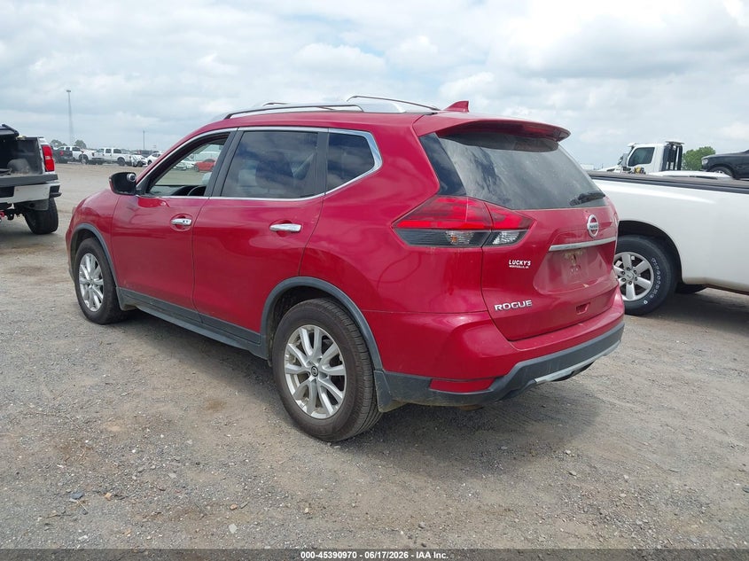 2017 NISSAN ROGUE auction photo 3