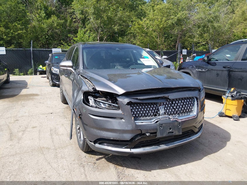 2021 Lincoln Nautilus Reserve VIN: 2LMPJ8K90MBL11535 Lot: 45391003