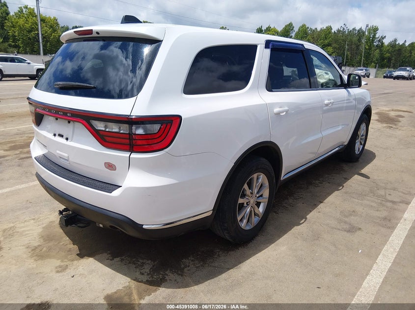 Vin: 1c4rdhag8hc925920, lot: 45889011, dodge durango sxt rwd 20174