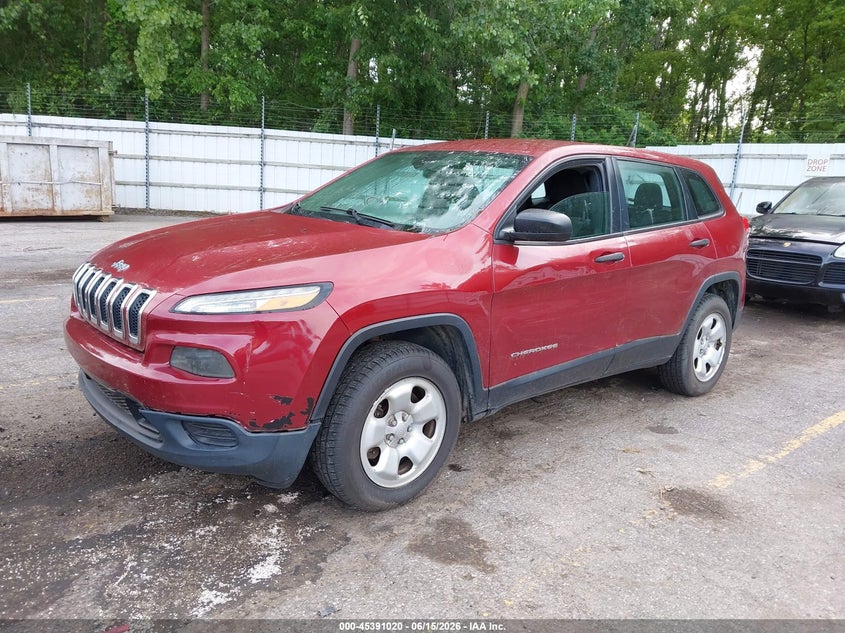 2016 Jeep Cherokee Sport 1C4PJMAB1GW186562 photo 1