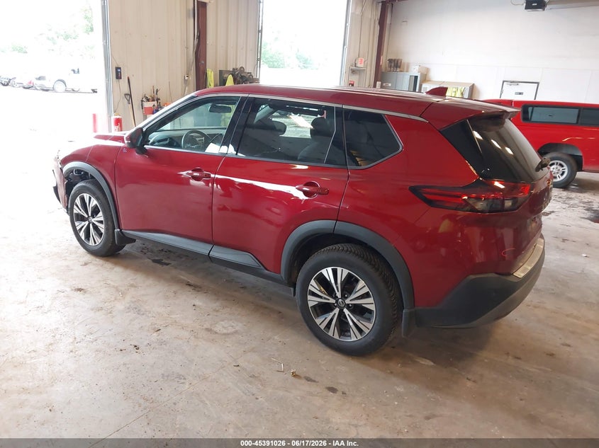 2021 NISSAN ROGUE auction photo 3