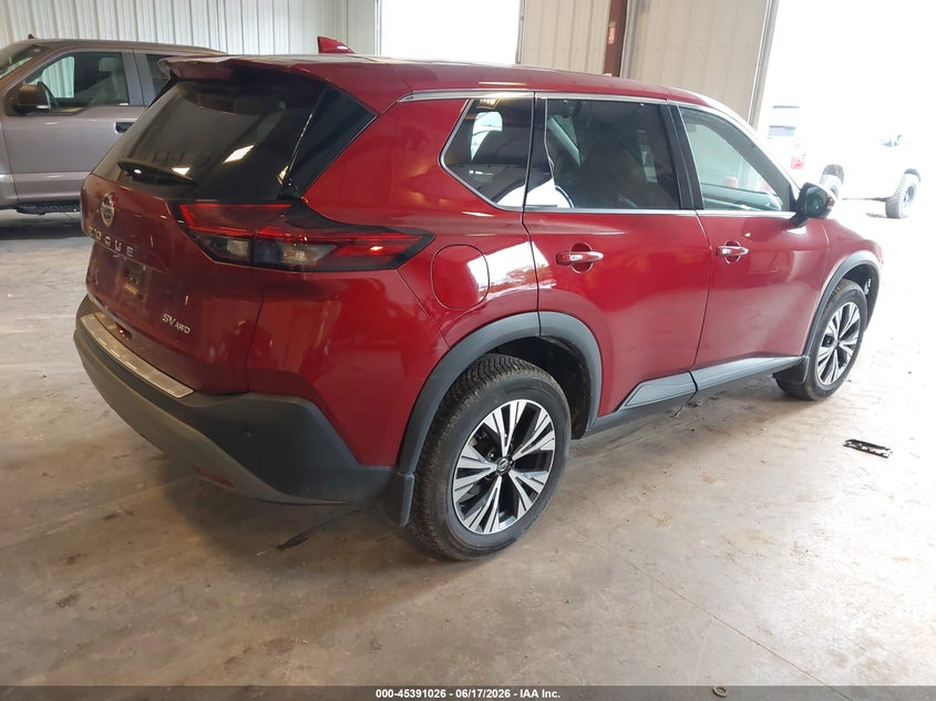 2021 NISSAN ROGUE auction photo 4