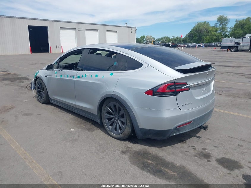 Vin: 5yjxcbe26hf068098, lot: 45889087, tesla model x 100d/75d/90d 20173