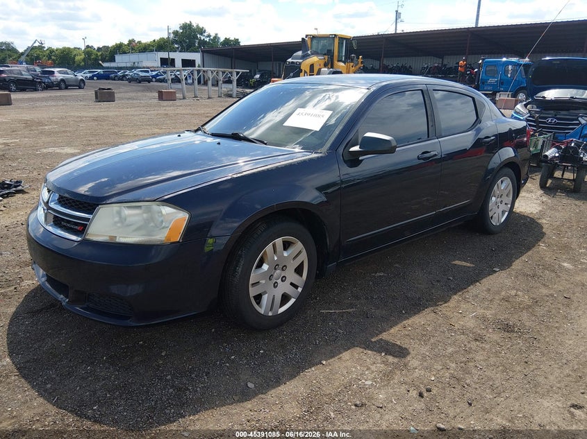 Vin: 1c3cdzag6cn269777, lot: 45889088, dodge avenger se 20122