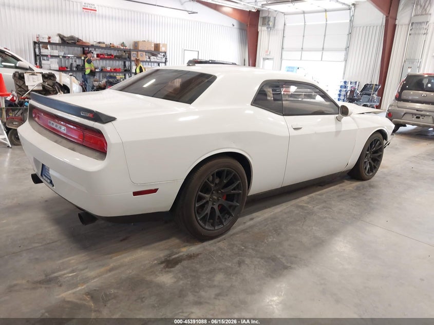 Vin: 2c3cdydj3eh136990, lot: 45889091, dodge challenger srt8 core 20144