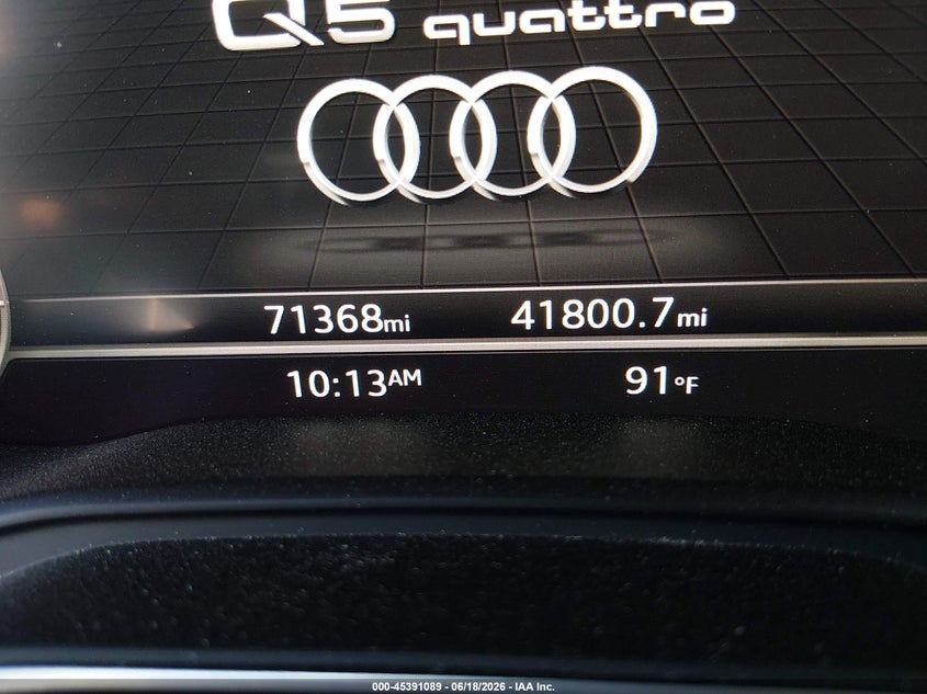 2018 Audi Q5 2.0T Premium/2.0T Tech Premium VIN: WA1BNAFY5J2233658 Lot: 45391089