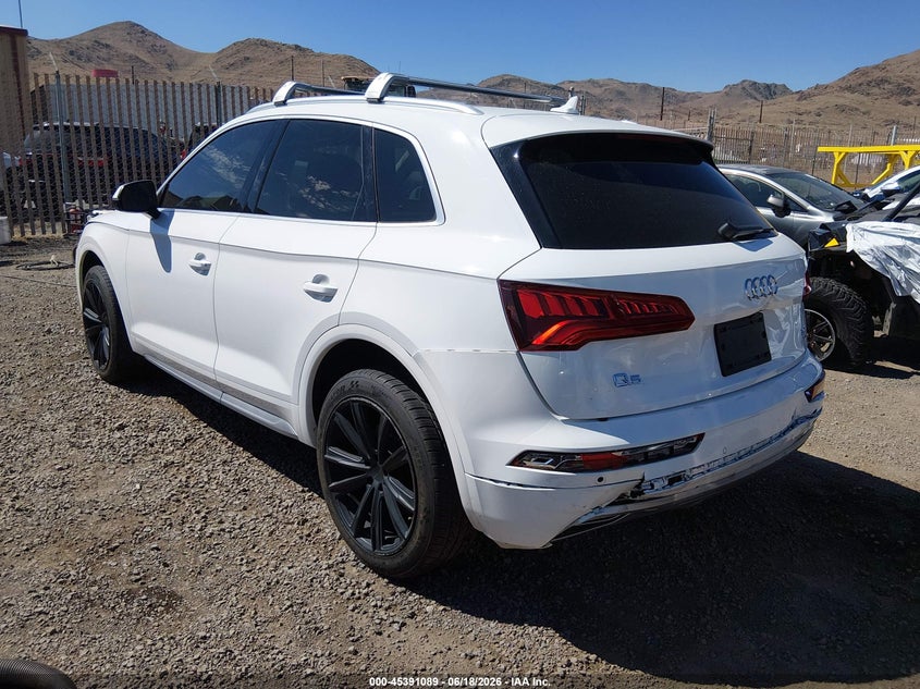 AUDI Q5 2018 VIN WA1BNAFY5J2233658