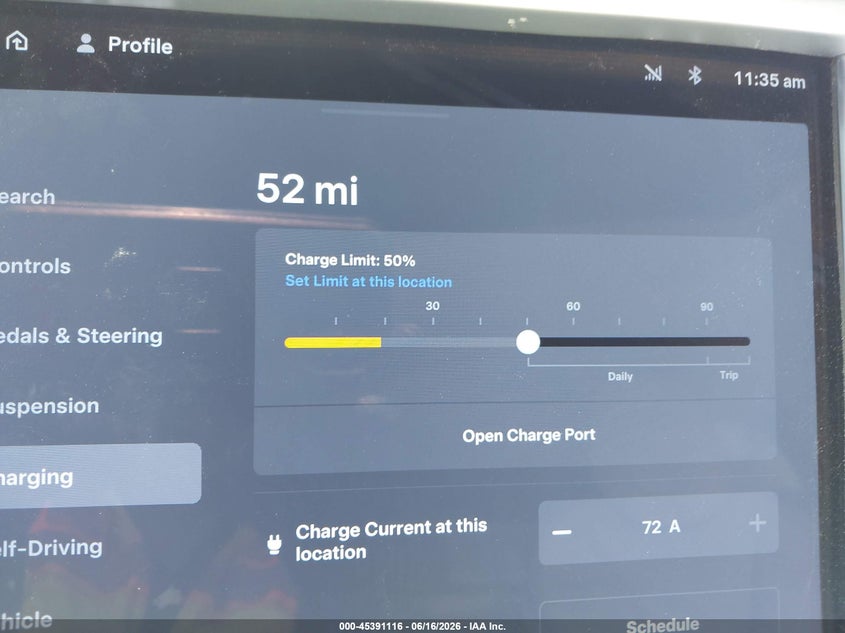 2017 Tesla Model X VIN: 5YJXCBE20HF065276 Lot: 45391116