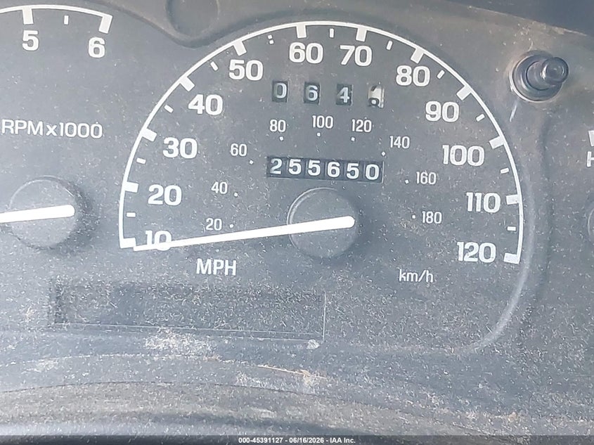 1997 FORD RANGER TRUCK 2.3L I-4 112HP
