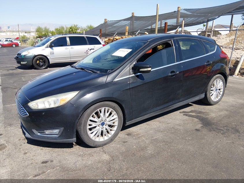 Vin: 1fadp3n24fl328382, lot: 45889182, ford focus titanium 20152