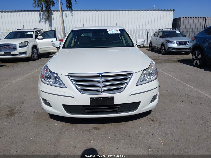 2011 Hyundai Genesis 3.8 VIN: KMHGC4DE9BU122172 Lot: 45391204