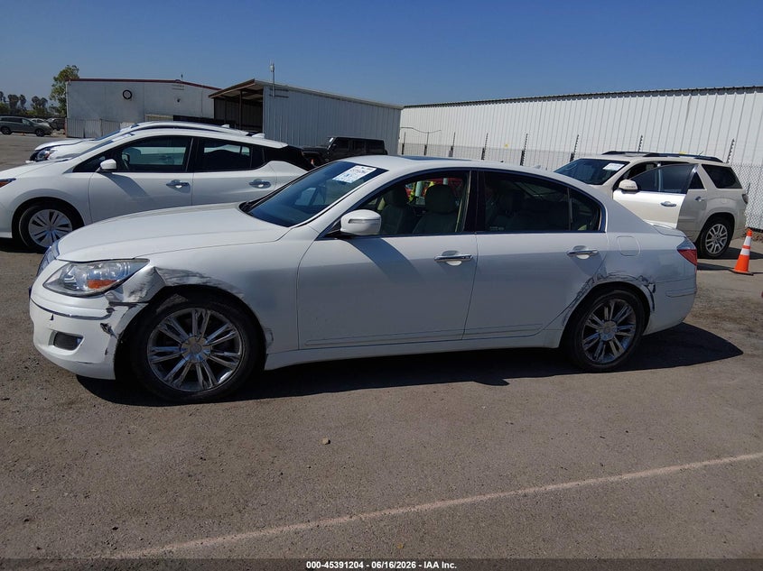 2011 Hyundai Genesis 3.8 VIN: KMHGC4DE9BU122172 Lot: 45391204
