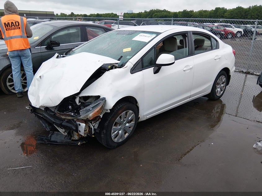 2012 Honda Civic Lx 2HGFB2F53CH561023 photo 1