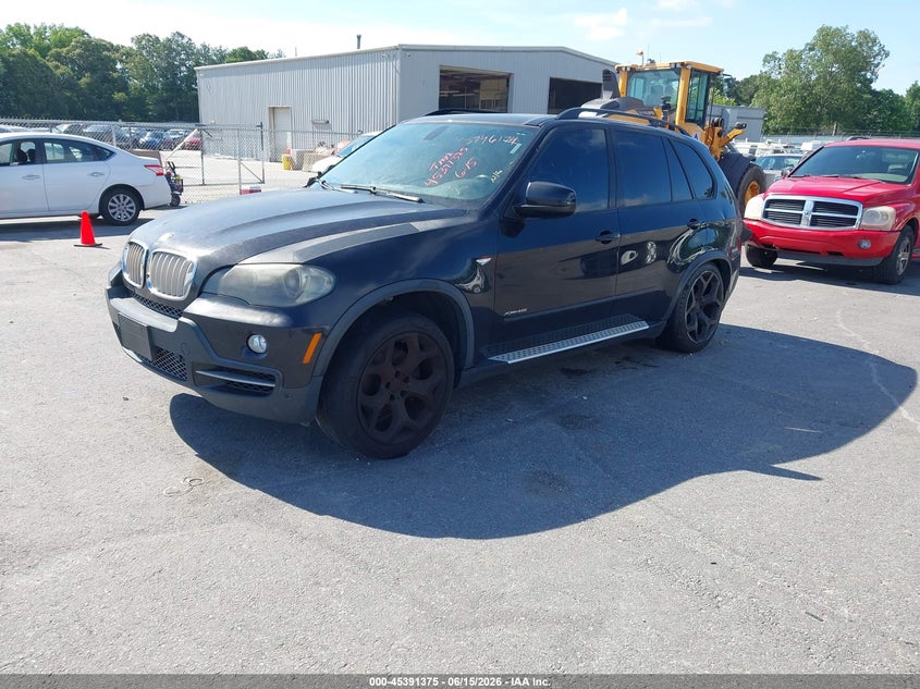 2009 BMW X5 SPORT UTILITY VEHICLE 4.8L V-8 DOHC, VVT, 350HP