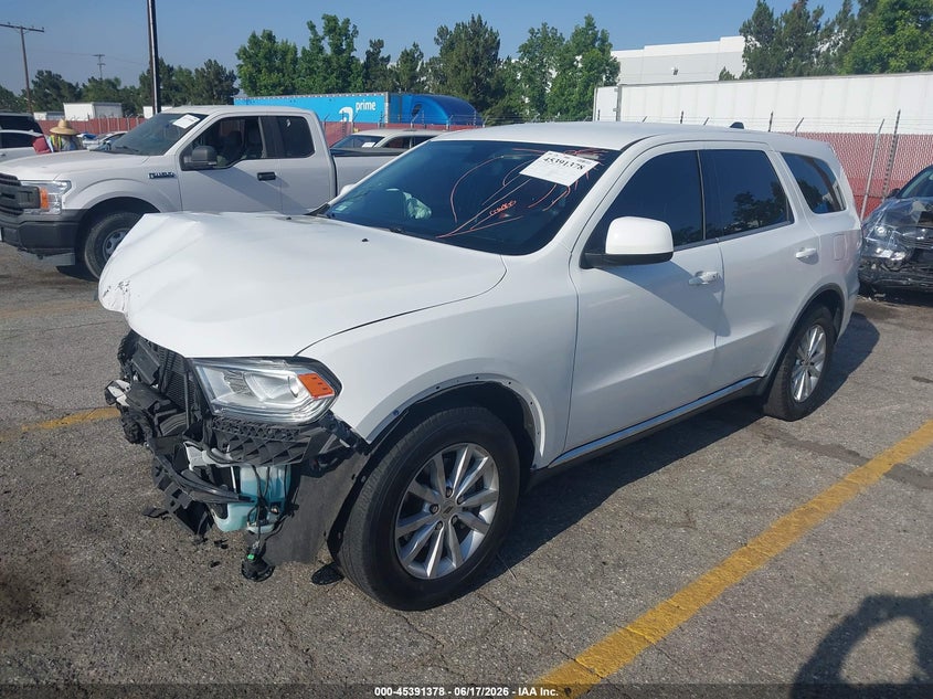 Vin: 1c4rdhag1lc146111, lot: 45889381, dodge durango sxt rwd 20202