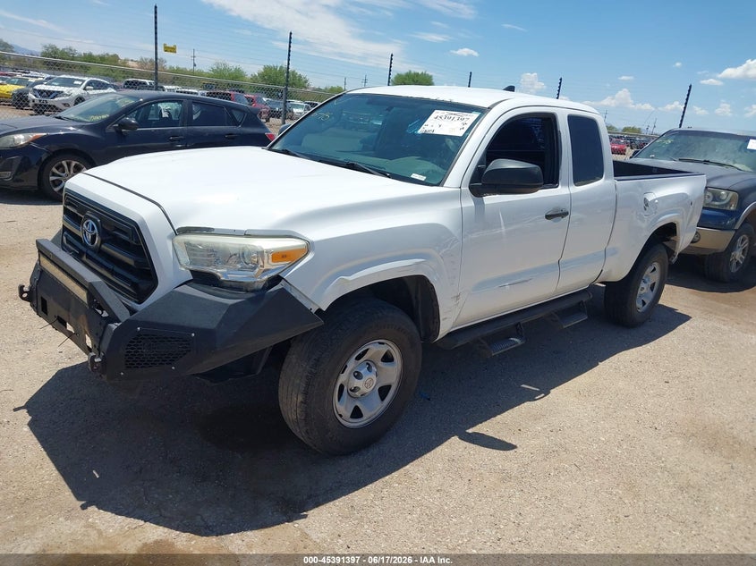 Vin: 5tfrx5gn4gx062259, lot: 45889400, toyota tacoma sr 20162