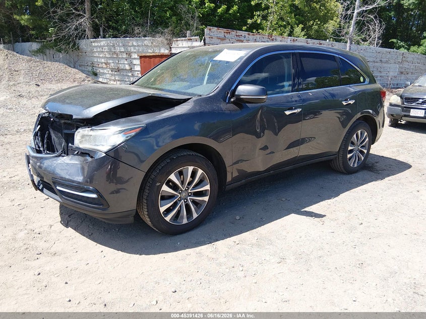 2015 Acura Mdx Technology Package 5FRYD4H41FB014018 photo 1