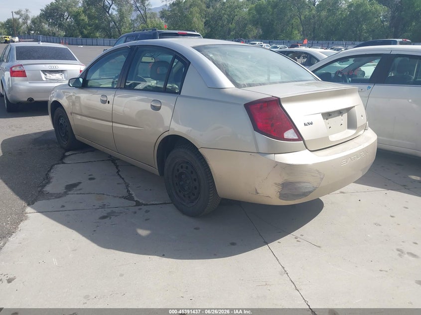 2003 SATURN ION SEDAN 2.2L I-4 DOHC, 140HP