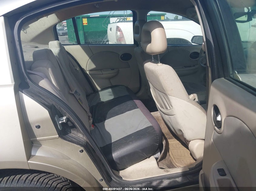 2003 SATURN ION SEDAN 2.2L I-4 DOHC, 140HP