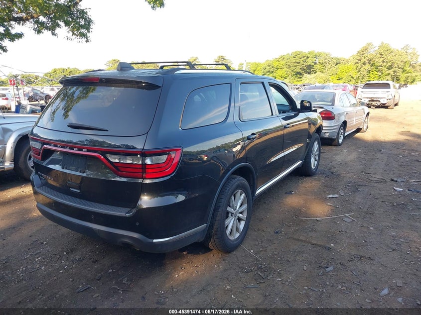 Vin: 1c4rdjag2fc101688, lot: 45889477, dodge durango sxt 20154