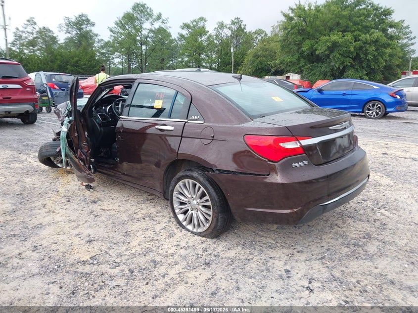 Vin: 1c3ccbcb7cn242017, lot: 45889502, chrysler 200 limited 20123