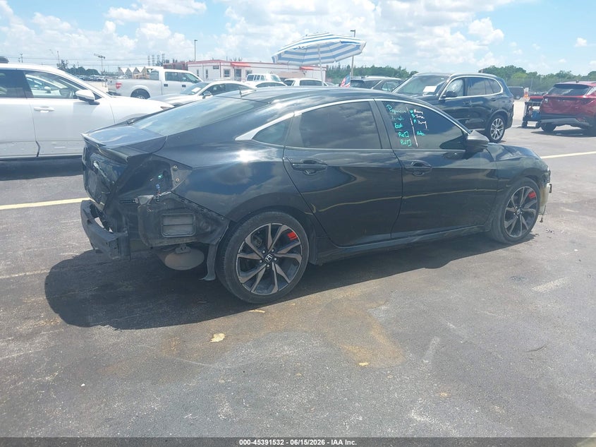 2019 HONDA CIVIC SEDAN 2.0L I-4 DOHC, VVT, 158HP