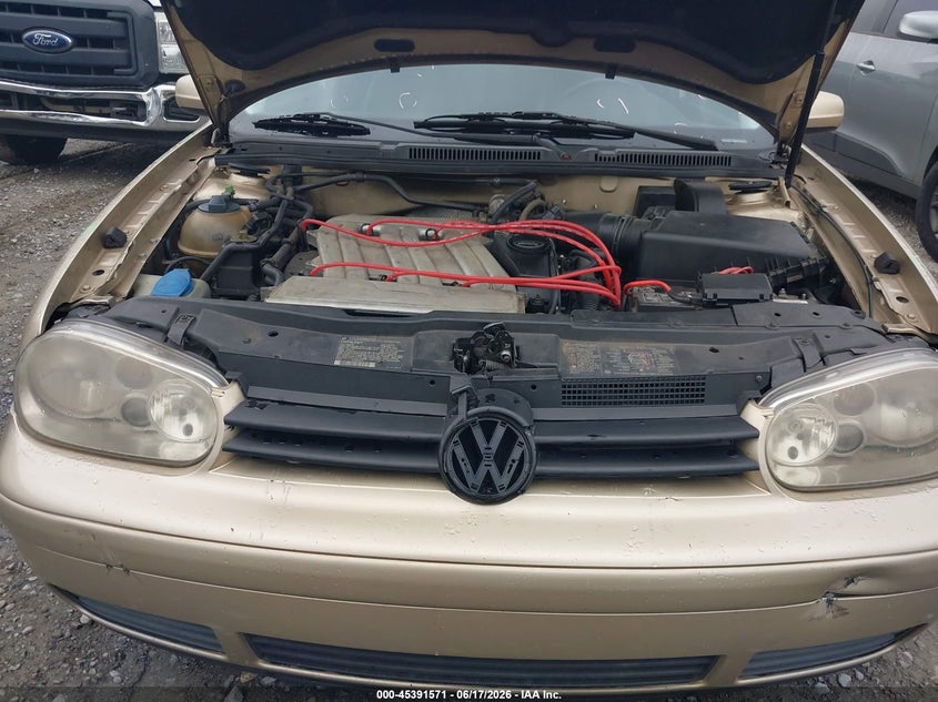 2001 Volkswagen Gti Glx VIN: WVWPG21J21W192257 Lot: 45391571