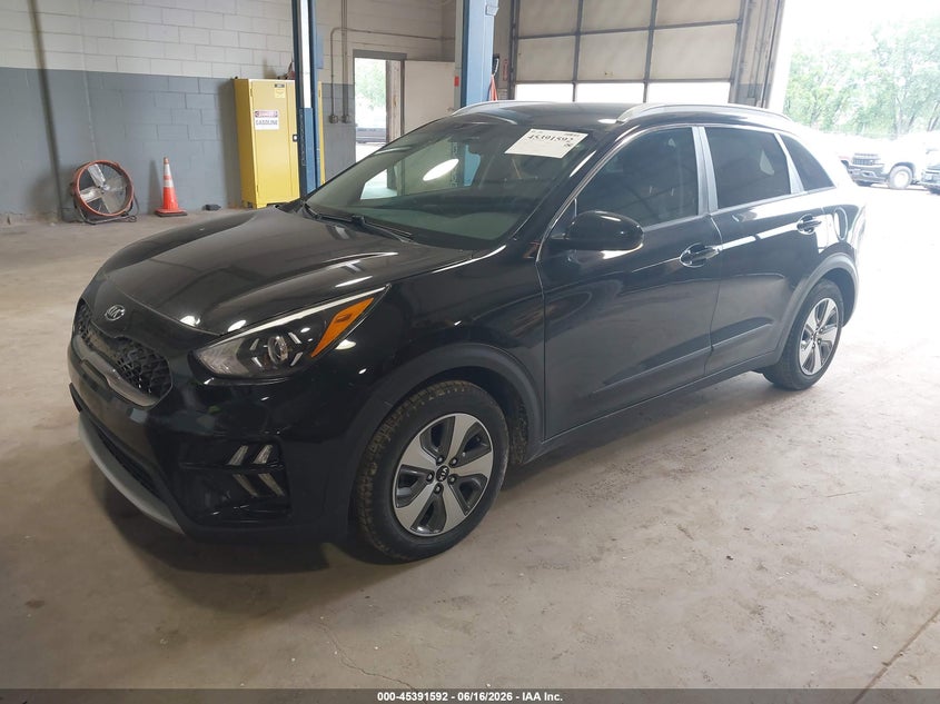 Vin: kndcb3lc8l5422751, lot: 45889595, kia niro lx 20202