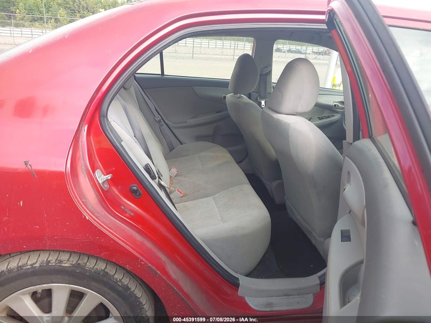 TOYOTA COROLLA 2009 VIN 2T1BU40E39C189701