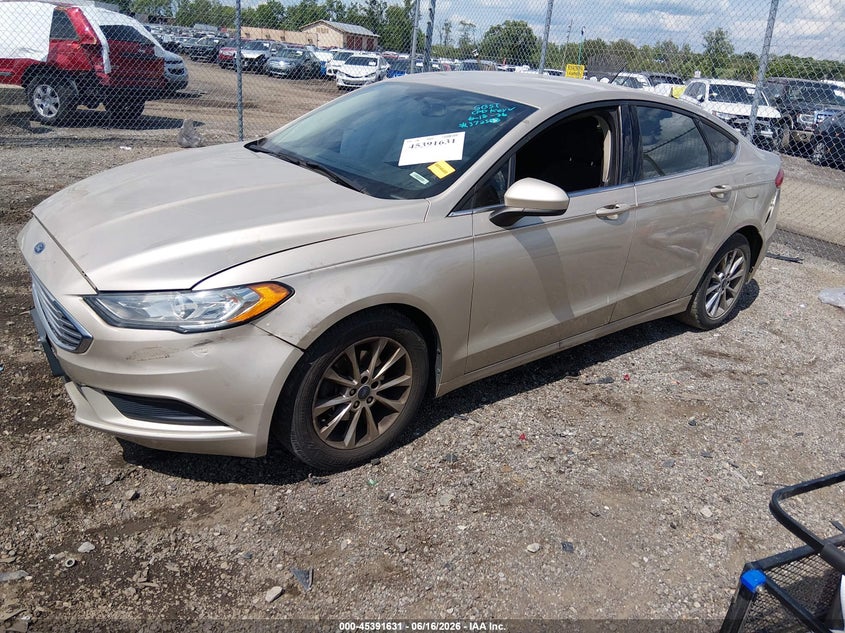2017 FORD FUSION auction photo 2