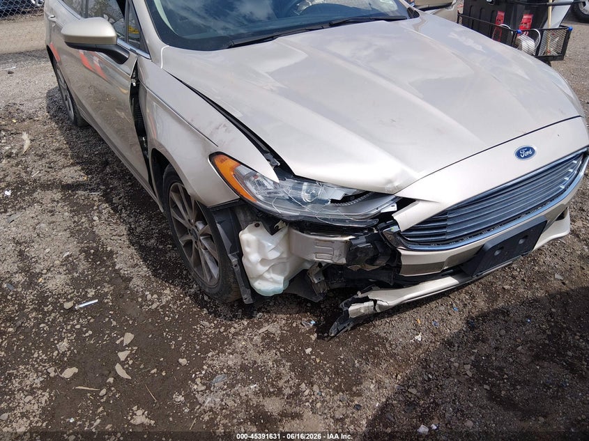 2017 FORD FUSION auction photo 6