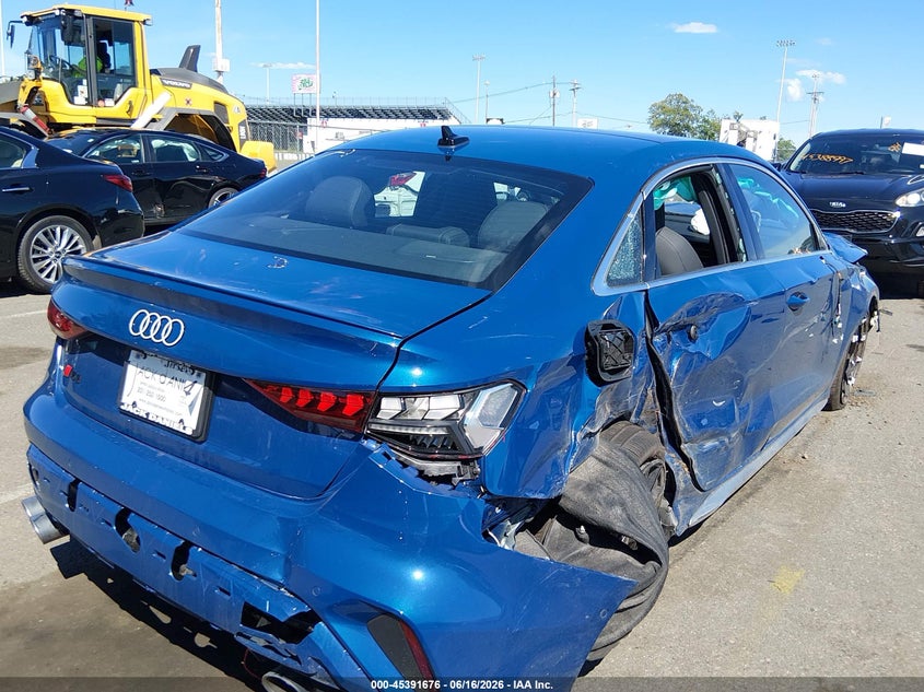 Vin: wauh5dgy2sa060296, lot: 45889679, audi s3 premium plus tfsi quattro s tronic 20254