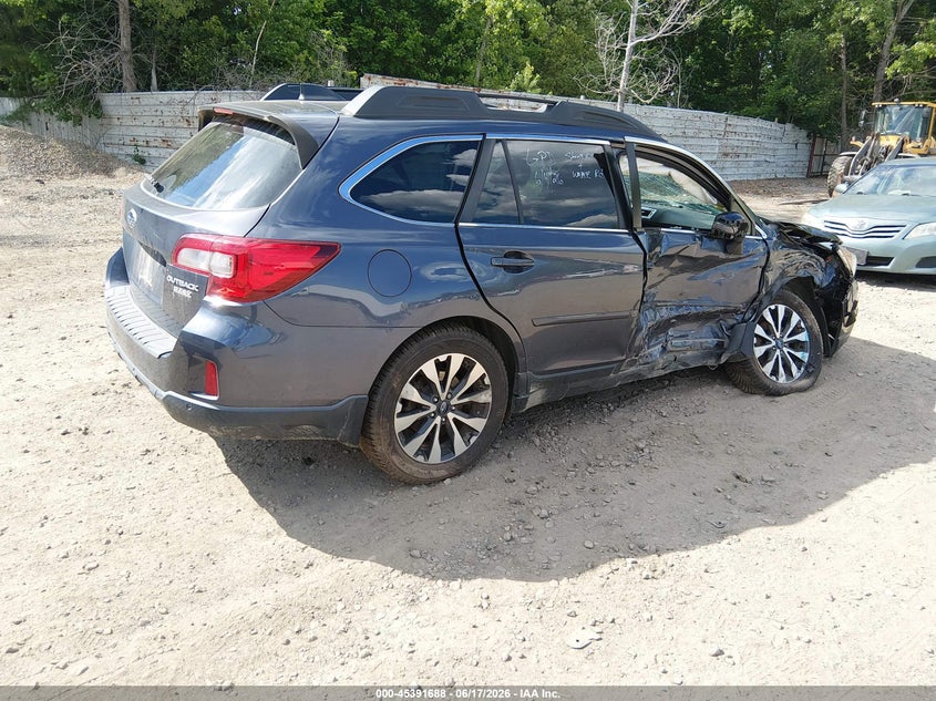 Vin: 4s4bsanc0h3295330, lot: 45889691, subaru outback 2.5i limited 20174