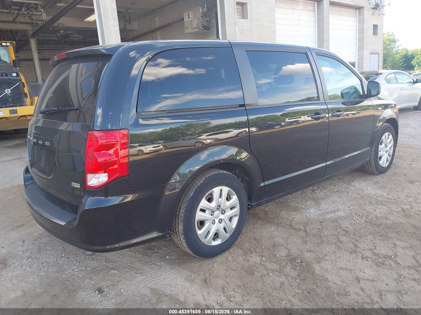 Vin: 2c4rdgbg2jr296581, lot: 45889692, dodge grand caravan se 20184